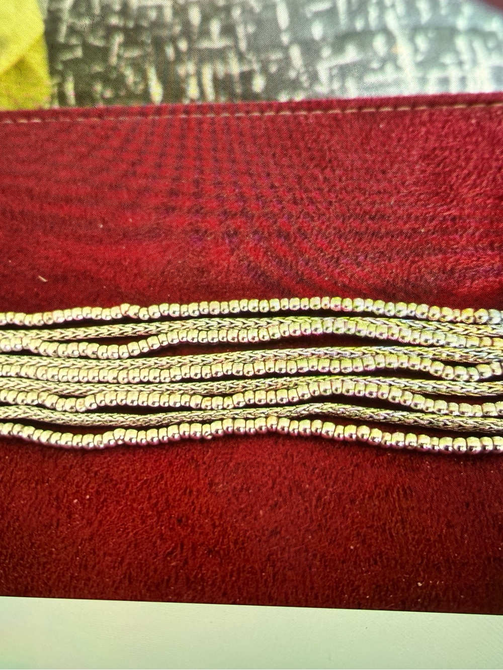 John Hardy Silver-Tone Multi-Strand Beaded Necklace